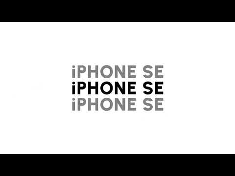 Kinetic Typography iPhone SE (2022) Commercial