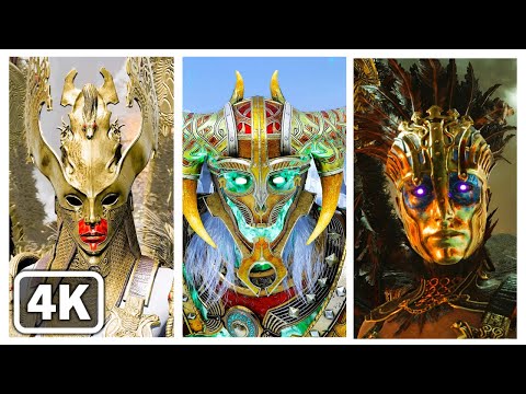 SIGRUN vs KING HROLF KRAKI vs GNA - Who is the  HARDEST BOSS in God of War & Ragnarok (4K 60FPS)