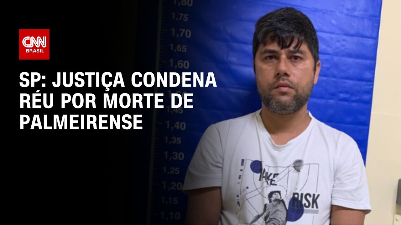 Justiça condena réu a 14 anos de prisão por morte de palmeirense | CNN NOVO DIA