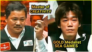 Efren BATA Reyes -Master of Creativity | Shocks The Japanese SEA Games Gold Medalist