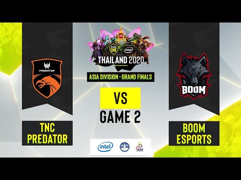 TNC Predator vs BOOM Esports Game 2 | ESL One Thailand 2020 - Asia Division Grand Final