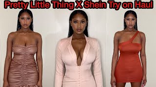 PRETTY LITTLE THING X SHEIN TRY ON HAUL | ShawnJewel