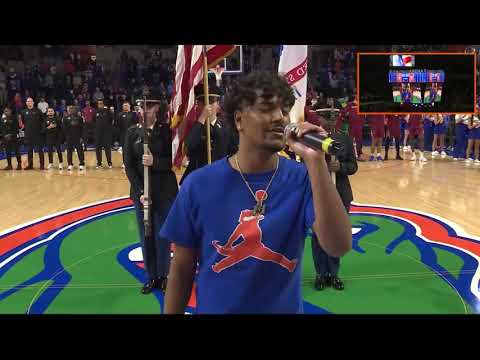 Naesh Sings National Anthem for Florida Gators Basketball | The Defending NCAA National Champions!