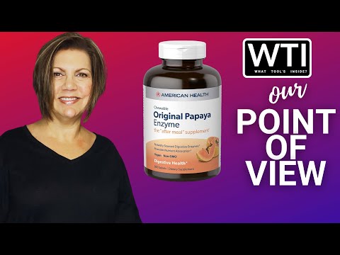 American Health Papaya Chewable Tablets - WTI product video review