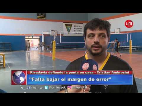 Rivadavia defiende la punta en casa