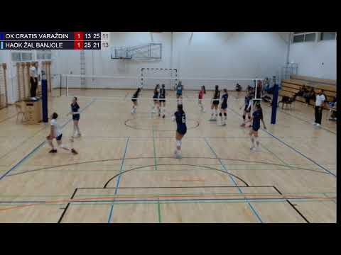 4.4.2025. PH MLAĐE KADETKINJE, GRUPA G, 1. DO 12. MJESTO, OK CRATIS VARAŽDIN – HAOK ŽAL BANJOLE