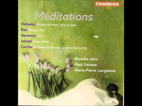 Genzmer Trio, I. Fantasia,  Maarika Järvi, Paul Cortese, Marie-Pierre Langlamet