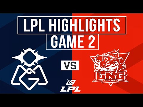 OMG vs LNG Highlights Game 2 | LPL 2026 Split 1 | Oh My God vs LNG Esports