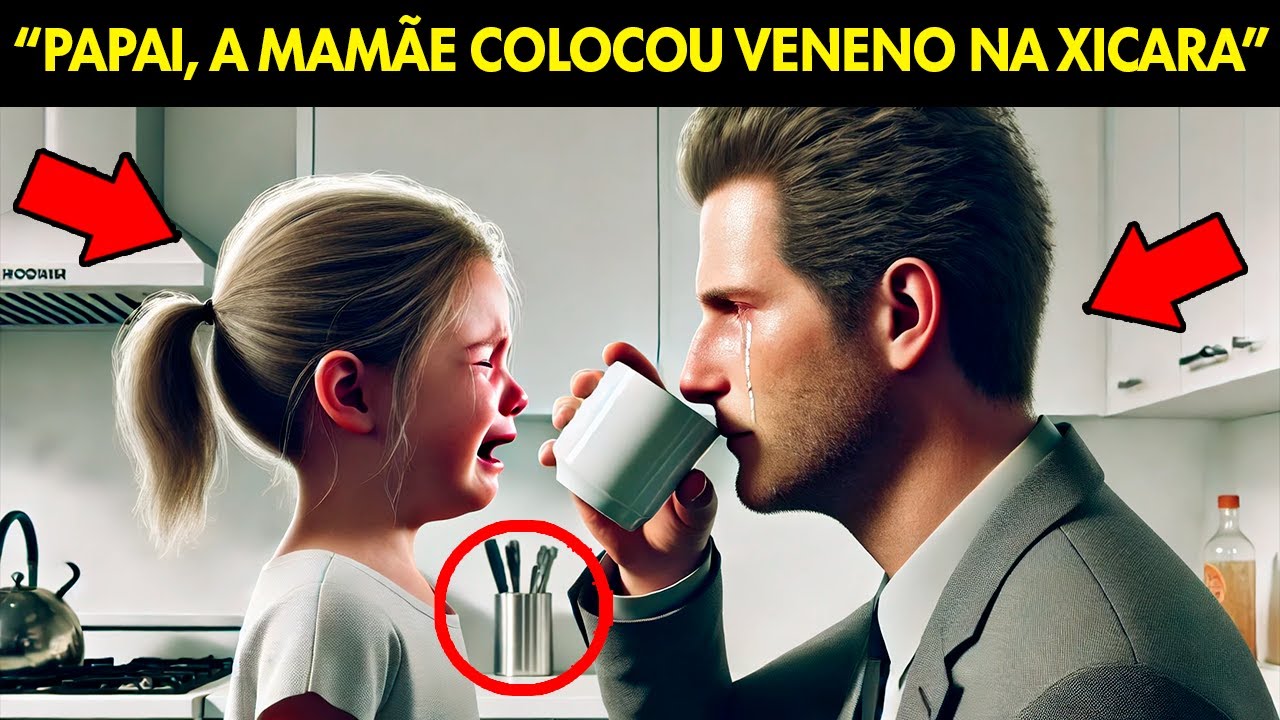 MILIONÁRIO FICOU EM CHOQUE QUANDO SUA FILHA DISSE A MAMÃE COLOCOU VENENO NA XICARA