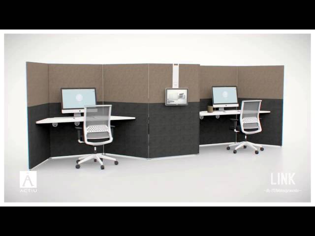 Vídeo relacionado con DAZZTIME 8 Piezas Separador de Escritorio,Separador Escritorio Separadores,Partición Plegable Multiusos,Empalme en Forma de U,para Oficinas Aulas Panel de Privacidad de Escritorio