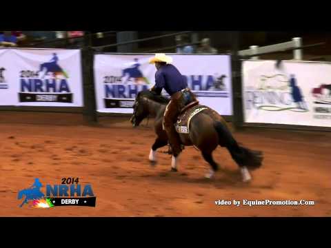 Footwork Revolution / Brian Bell 2014 NRHA Derby 1st Go - 222.5