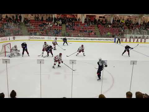 Hughes/Zegras/Boldy/Caufield power play @ Harvard (10/20/2018)