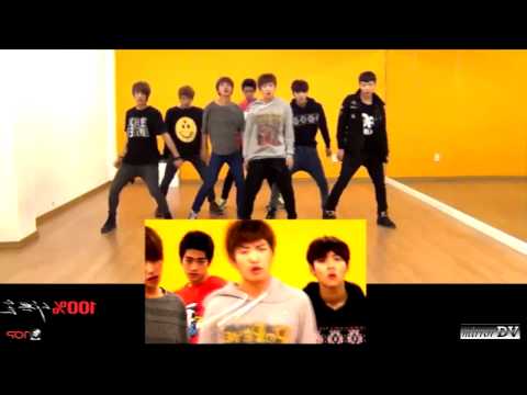 100% - Bad Boy (dance practice 3) mirrorDV