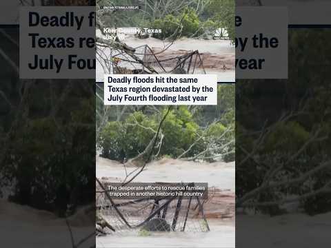 Deadly floods hit Texas region devastated by 2025 floods