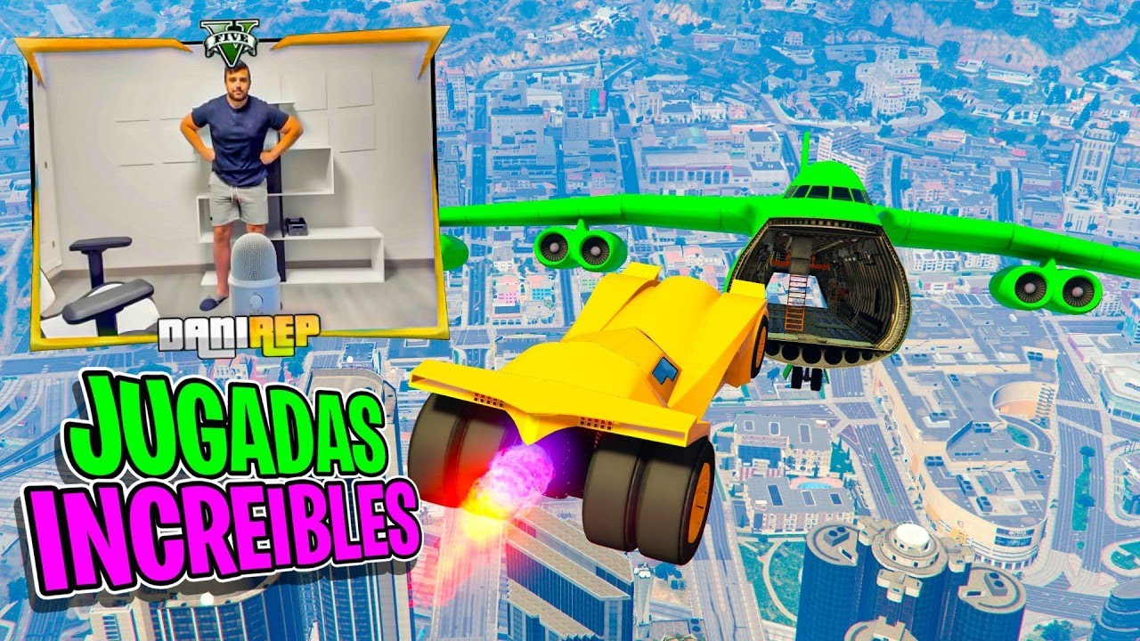 MIS JUGADAS MAS INCREIBLES EN GTA 5 ONLINE! ESTOY LOCO!!