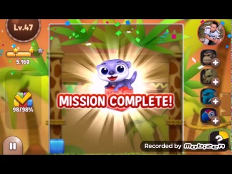 Puzzle Pet Party - Level 47 Mission Clear 98% Blocks [Mission Complete]