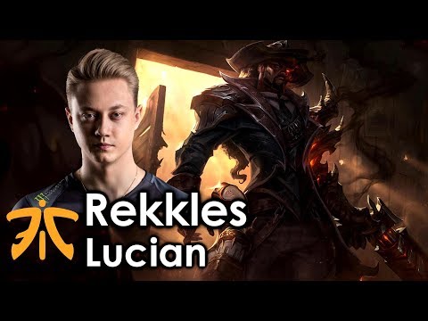 Rekkles picks Lucian