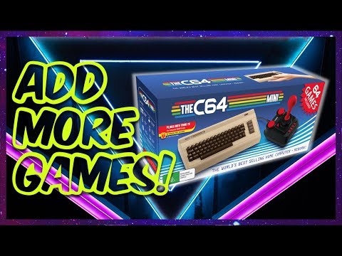 How to upgrade and add MORE games to your C64 Mini! (Tutorial)