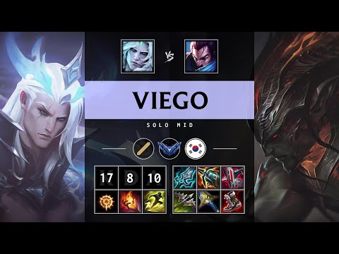 Viego Mid vs Yasuo - KR Diamond Patch 25.S1.3