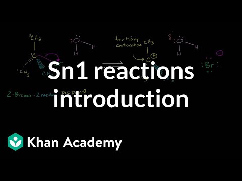 Sn1 reactions introduction