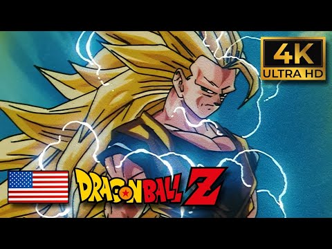 Goku Goes Super Saiyan 3 - Dragon Ball Z Remastered (English Dub) [4K]