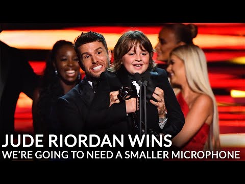Jude Riordan wins. We're going to need a smaller microphone.