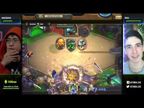 Massan vs RDU - Heroes of Cards #2 - Hearthstone