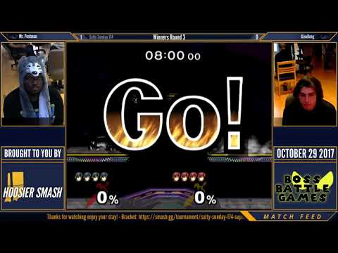 SS174 [Melee] - Mr. Postman (Marth) vs GinoDong (Marth) - Winners Round 3