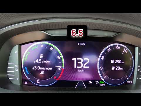 2021 Skoda Octavia iV 1.4 Tsi 204 Hp Hybrid, DSG, Acceleration 0-100-200