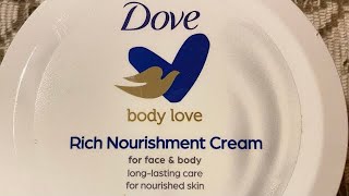 Download lagu Dovebody loveRich Nourishment Cream face & body long-lasting care for nourished skin 72hr with SERUM mp3