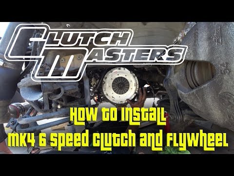 Clutch Masters - MK4 6 Speed Clutch Kit Install DIY Season5 EP35