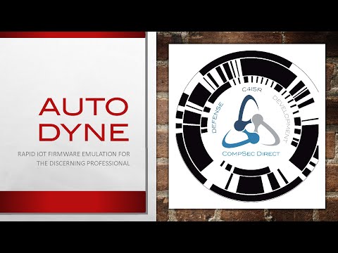 AutoDyne - Automated Firmadyne for firmware emulation, testing with containers, and QEMU