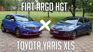 Comparativo: Fiat Argo x Toyota Yaris