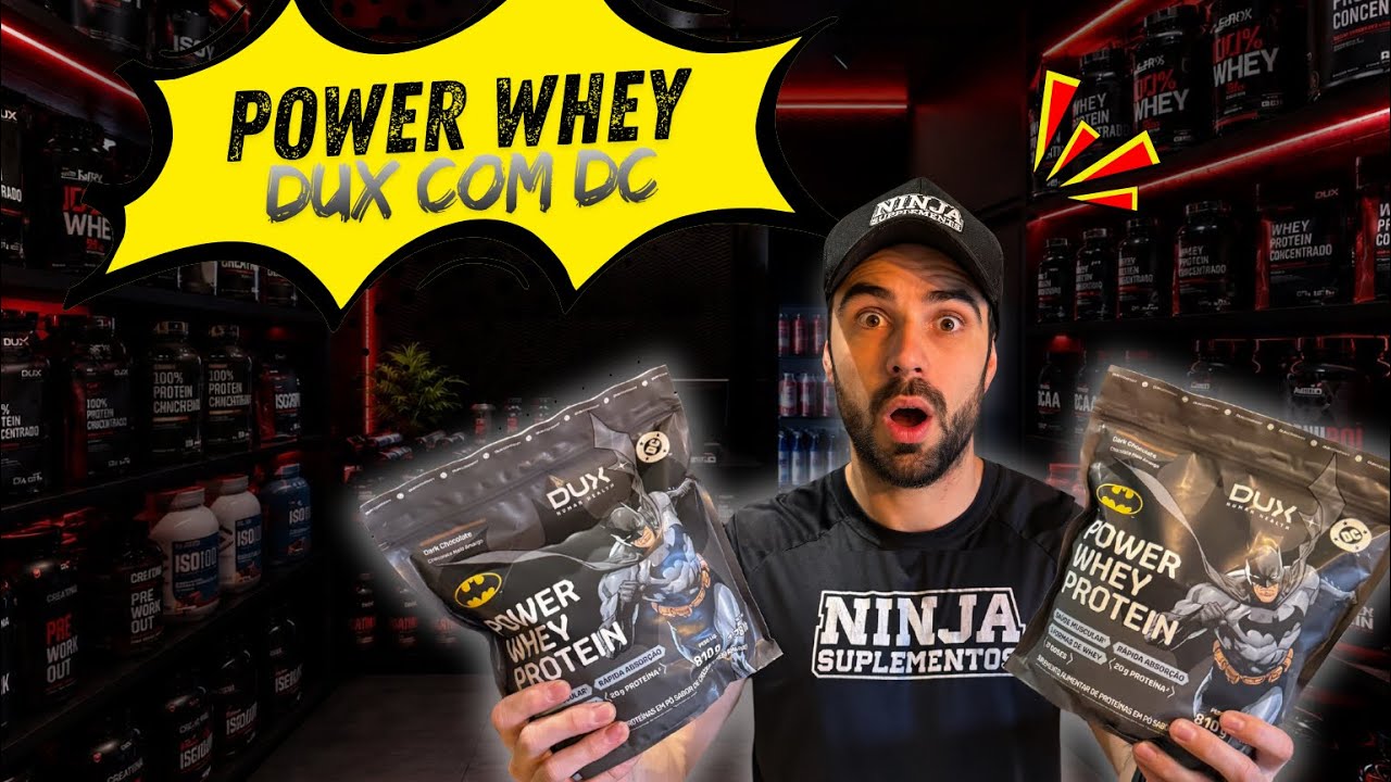 Miniatura da avaliação em vídeo de Whey Protein Hydro Dux Nutrition 900g Sabor Baunilha