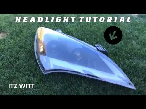 Genesis Coupe Streak Headlights Instal Guide