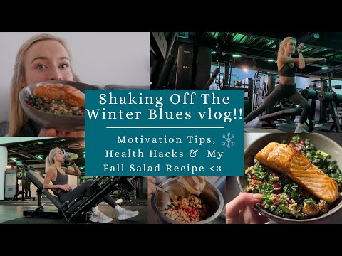 Goodbye Winter Blues! ❆ Keeping Motivated, Healthy & My Festive Salad Recipe!