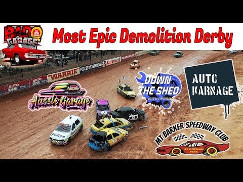Epic Australian Demolition Derby