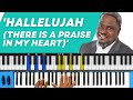TROY SNEED: Hallelujah (THERE IS A PRAISE IN MY HEART) Gospel piano tutorial