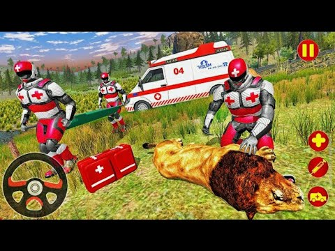 Animal Ambulance rescue and Transport Game - Animal Ambulance Game 2020 - Android GamePlay #5