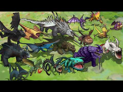 Every Dragons in How To Train Your Dragon Explained (Smallest to Biggest)!