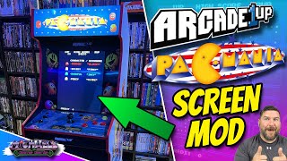 Arcade1Up PacMania Legacy Screen Mod Can We Fix It?