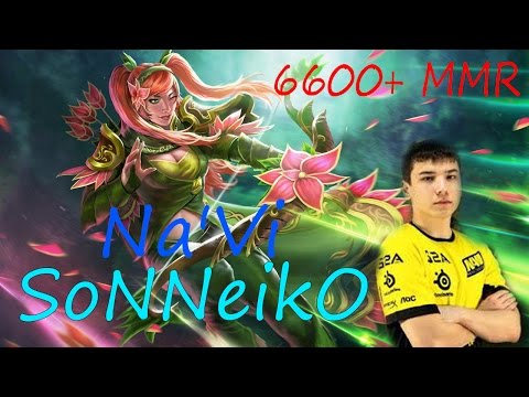 Highlights NaVi SoNNeikO 6600+ MMR Dota2 Gameplay