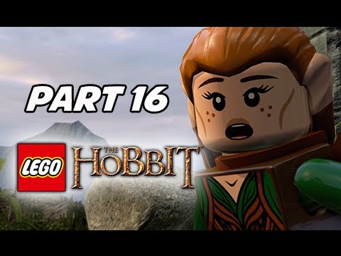 LEGO: The Hobbit Walkthrough Part 16 - Barrel Ride (PS4 1080p Gameplay)