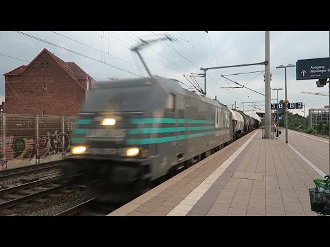 Freight Trains At Hannover Linden/Fischerhof  18 June 2025