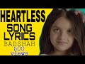 Heartless Lyrical-Lyric-Lyrics Video - Badshah feat. Aastha Gill | O.N.E. ALBUM - Entertainment0653 Heartless Lyrical-Lyric-Lyrics Video - Badshah feat. Aastha Gill | O.N.E. ALBUM - Entertainment0653