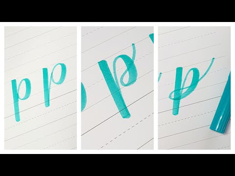 Práctica de Caligrafía | Letra "p"