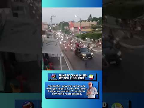 após ser preso por extração ilegal de ouro em terras indigenas ,prefeito é agredido por populares