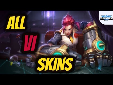 All Vi Skins Spotlight League of Legends Skin Review