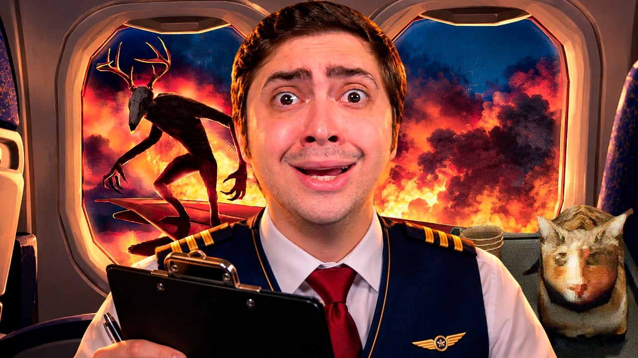NUNCA ENTRE NESSE AVIÃO! - NIGHT PLANE