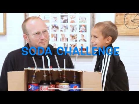 Try Drinking | Soda Challenge | Different Colored Soft Drinks | Coach Stokes